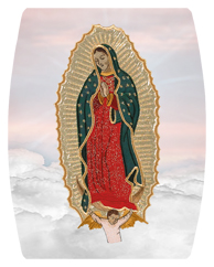 DAREC 110 PK Lady of Guadalupe Clouds Pink